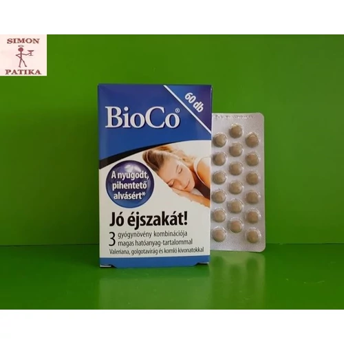 BioCo Jó éjszakát tabletta 60db