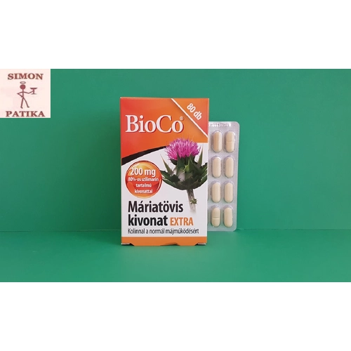 BioCo Máriatövis Extra tabletta 80db
