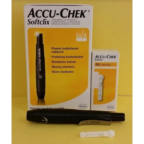 Accu-Chek Softclix ujjbegyszúró+lándzsa