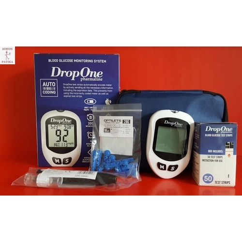 DropOne vércukormérő készülék
