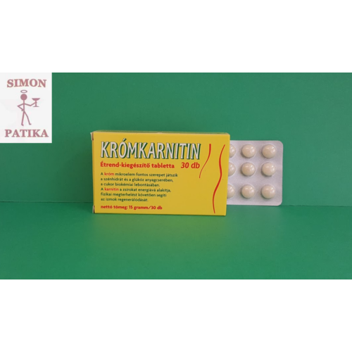 Krómkarnitin tabletta 30db