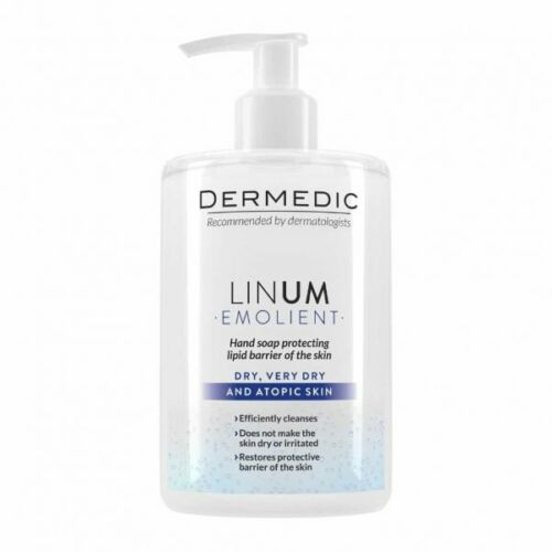 DERMEDIC Linum Emolient lipidvédő szappan érzékeny kézre