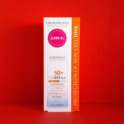 DERMEDIC Sunbrella napfényvédő spray SPF50+