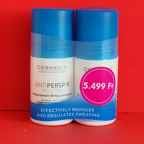 DERMEDIC Antiperspirant 48h izzadásgátló deo 2x60ml