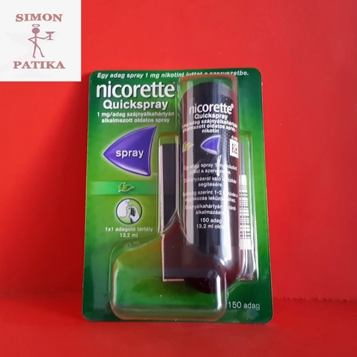 Nicorette Quickspray 1 mg/adag szájnyálk.alk.spray