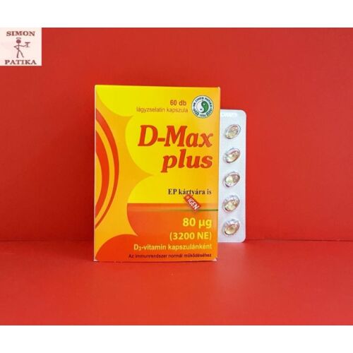 D-Max Plus D3-vitamin kapszula DR.CHEN