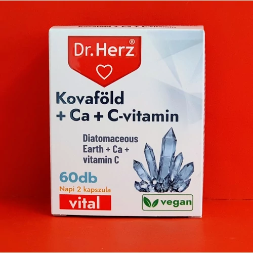 Dr.Herz Kovaföld Calcium C-vitamin kapszula 60db