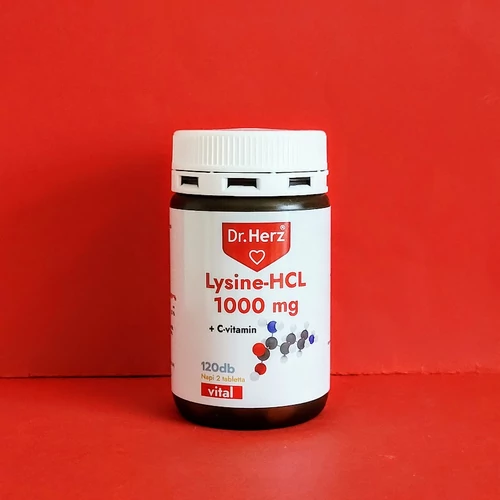 Dr.Herz Lysine lizin 1000 mg tabletta 120db