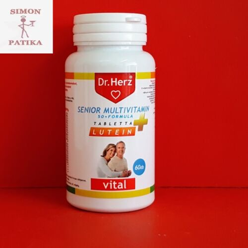 Dr.Herz Senior Multivitamin 50+ Lutein tabletta 60db