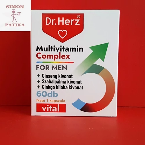 Dr.Herz Multivitamin Complex kapszula férfiaknak  60db