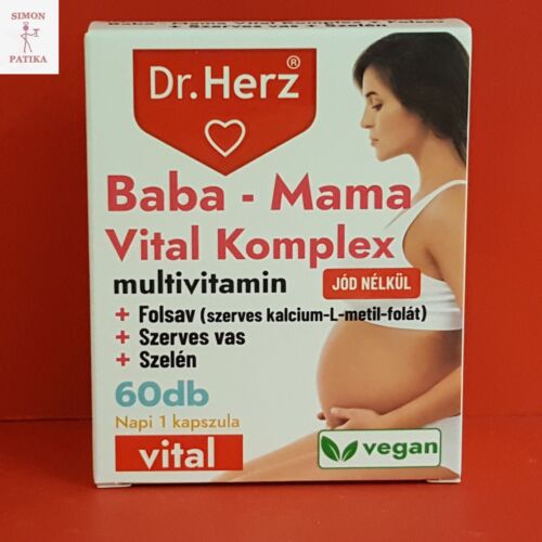Dr.Herz Baba-Mama Vital Komplex kapszula