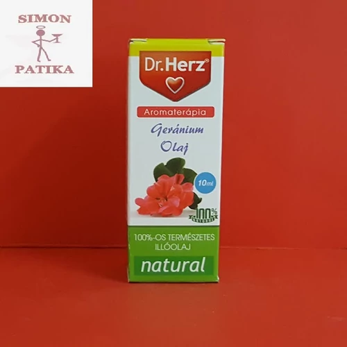 Dr.Herz illóolaj Geránium 10ml