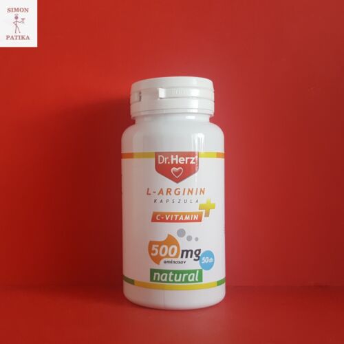 Dr.Herz L-Arginin+C vitamin kapszula 50db