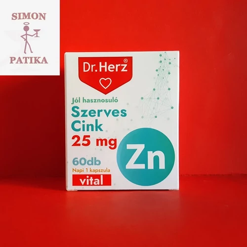 Dr.Herz Szerves Cink tabletta 60db