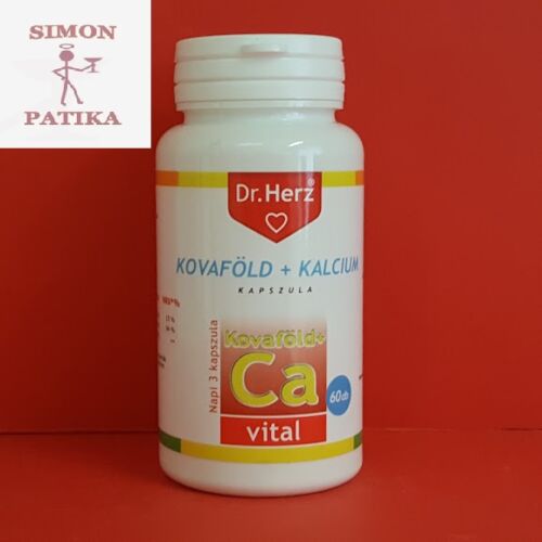 Dr.Herz Kovaföld Calcium C-vitamin kapszula 60db