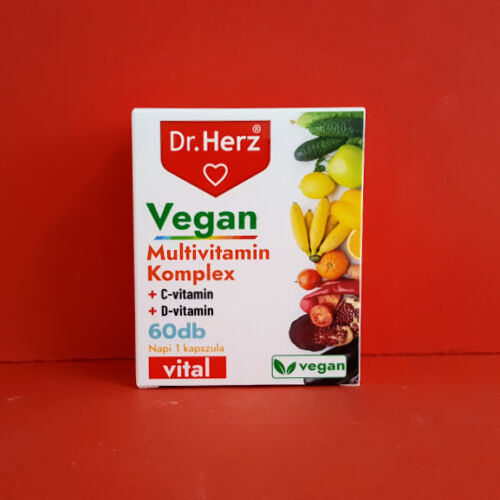 Dr.Herz Vegan Multivitamin kapszula 60db