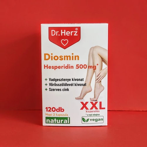 Dr.Herz Diozmin Hesperidin 500 mg kapszula 120db