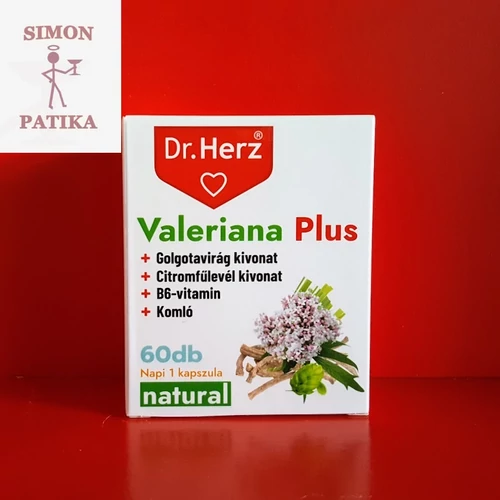 Dr.Herz Valeriana Plus kapszula 60 db