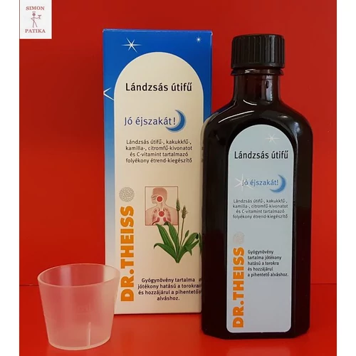 Dr.Theiss Lándzsás útifű Jó éjszakát szirup 100ml