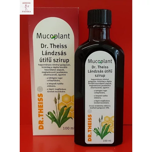 Mucoplant Dr.Theiss lándzsás utifű szirup 100ml