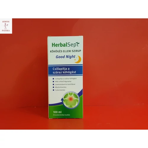 Herbalsept Köhögés elleni szirup Good Night 100ml