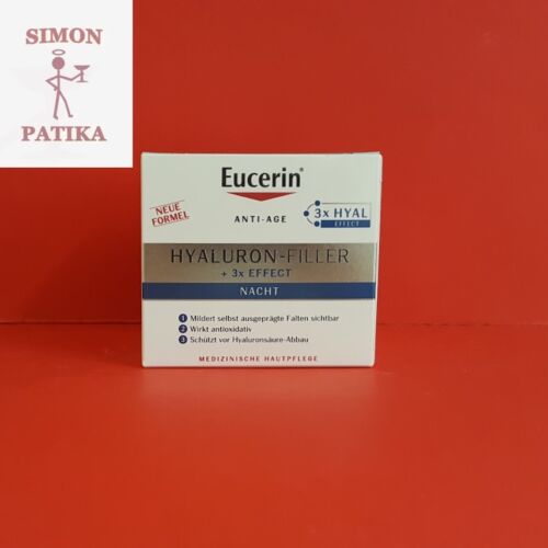 Eucerin Hyaluron-Filler Ráncfeltöltő éjszakai arckrém 50 ml