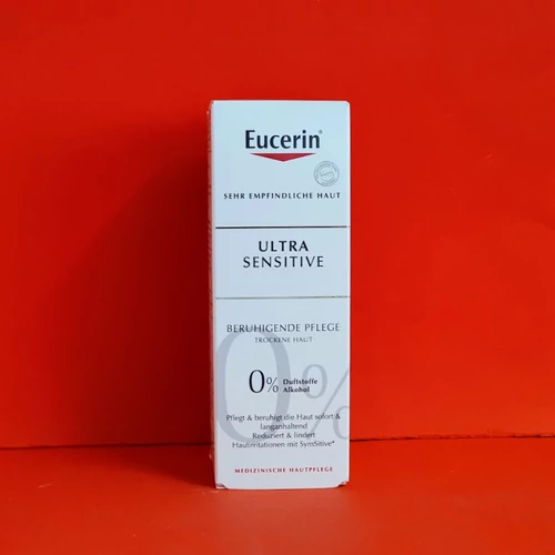 Eucerin Ultra Sensitive arcápoló krém száraz bőrre 50ml