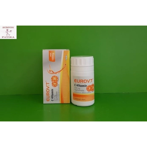 Eurovit C-vitamin 100mg rágótabletta 60db