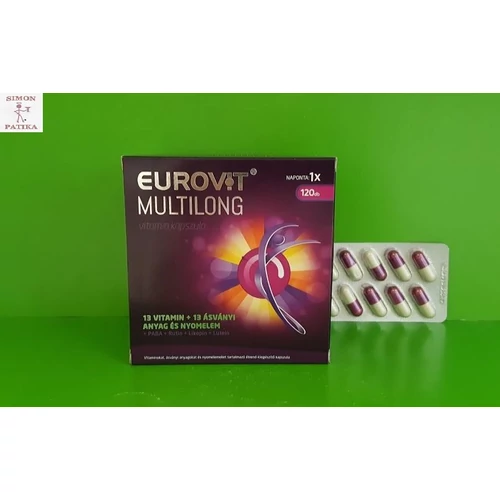 Eurovit Multilong vitamin kapszula 120db