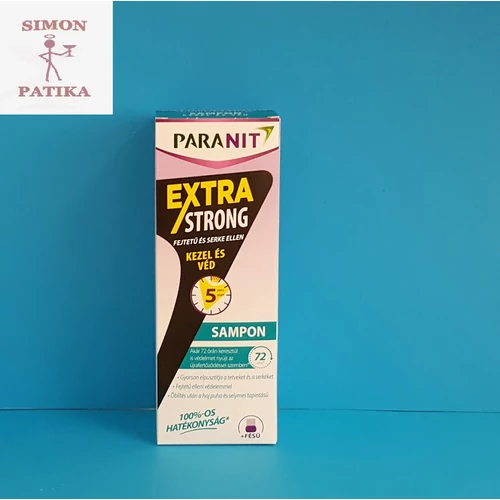 Paranit Extra Strong fejtetű kezelő sampon