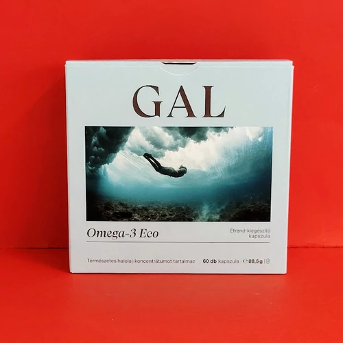 GAL Omega-3 Halolaj ECO kapszula 60db