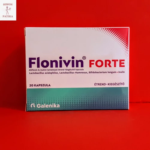 Flonivin Forte élőflóra inulin kapszula 20db