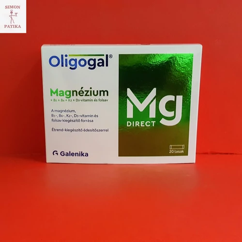 Oligogal Magnézium Direct szájban oldodó por 20db