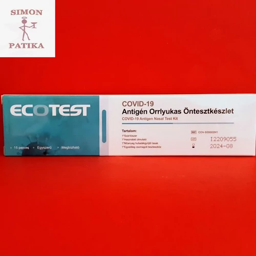 Ecotest Covid-19 Ag önellenőrző toll orrteszt 1db