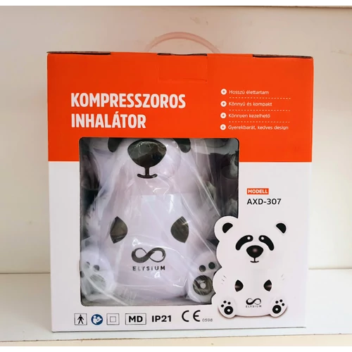 Inhalátor kompresszoros pandaforma Elysium AXD-307
