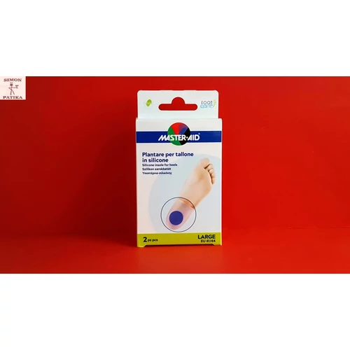 MASTER AID FootCare sarokbetét szilikon nagy 2db