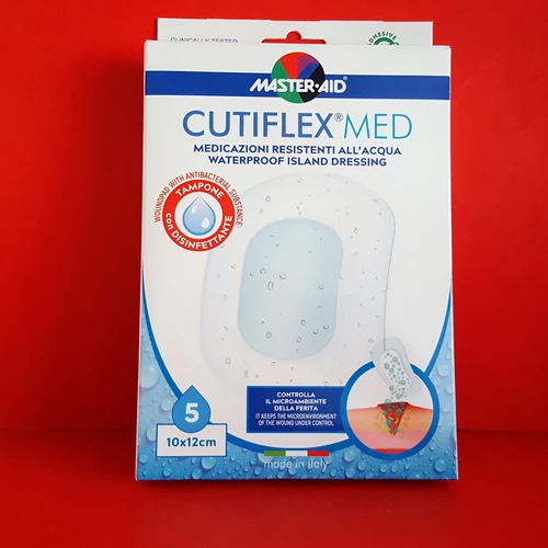 Master Aid Cutiflex steril sebfedő  10x12cm 5db