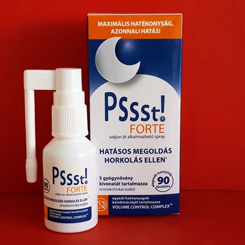 Pssst! Forte horkolásgátló szájspray 25ml