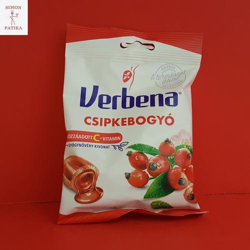 Verbena cukorka csipkebogyó 60g