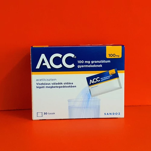 ACC 100 mg granulátum gyermekeknek 30db