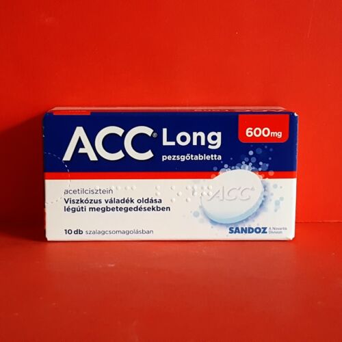 ACC long 600 mg pezsgőtabletta 10db
