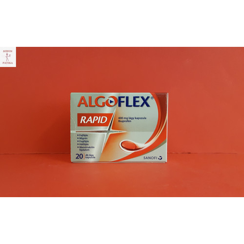 Algoflex Rapid 400 mg kapszula 20db - Simon Webpatika