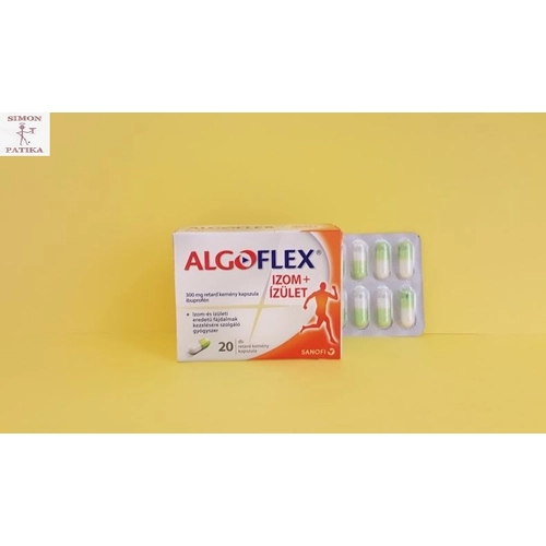 Algoflex Izom+ízület 300 mg retard kemény kapszula  20db