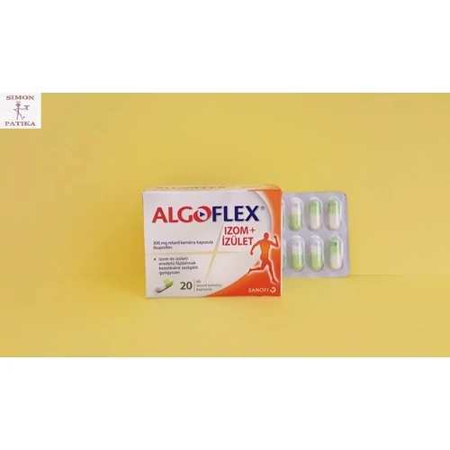 Algoflex Izom+ízület 300 mg retard kemény kapszula  20db