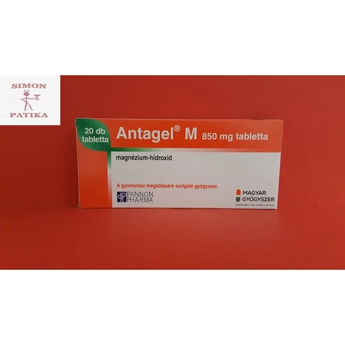Antagel M 850 mg tabletta 20db
