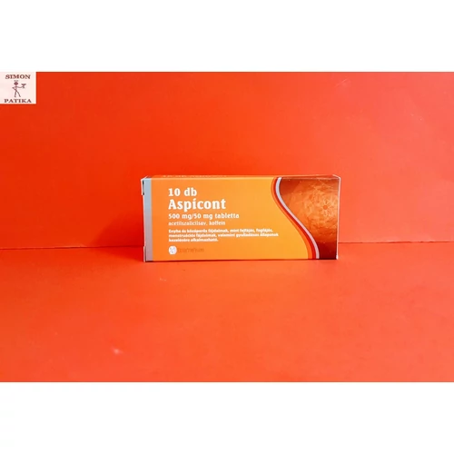 Aspicont 500 mg/50 mg tabletta 10db