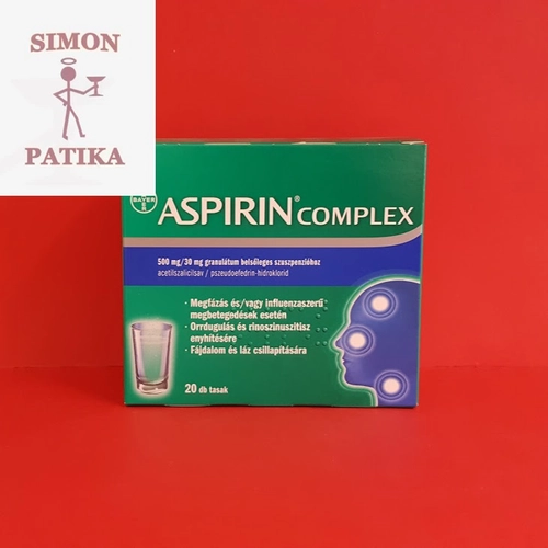 Aspirin Komplex granulátum 20db