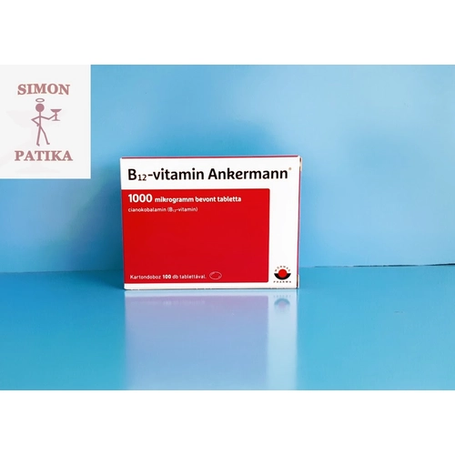 B12-vitamin Ankermann 1000 mcg tabletta 100db