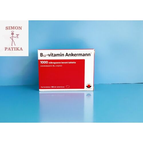 B12-vitamin Ankermann 1000 mcg tabletta 100db