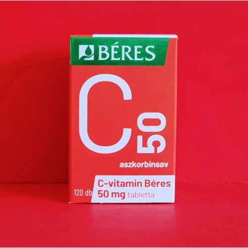 Béres C-vitamin 50mg tabletta  120db